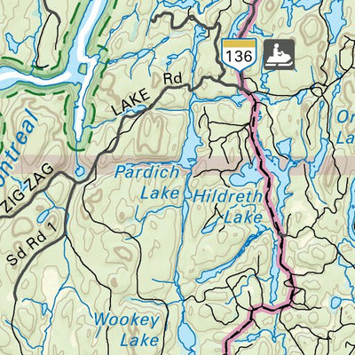 Backroad Mapbooks NEON42 Matachewan - 6th ed Northeastern Ontario Topo digital map