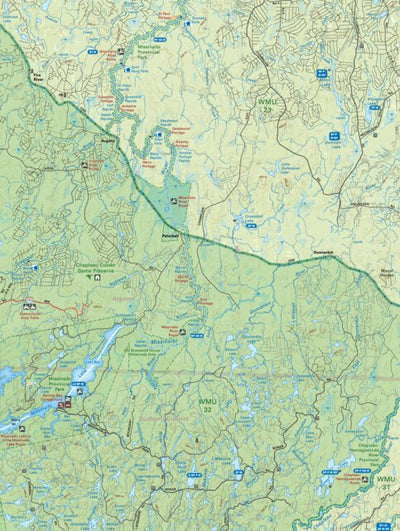 Backroad Mapbooks NEON50 Missinaibi Lake - Northeastern Ontario Topo bundle exclusive