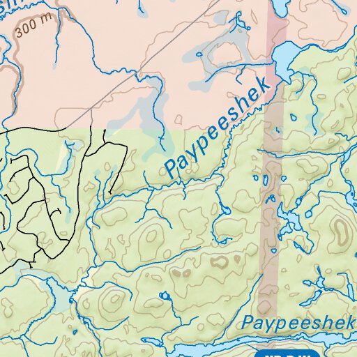 NEON51 Kapuskasing Lake - 6th ed Northeastern Ontario Topo Map by ...