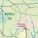 Backroad Mapbooks NEON53 Timmins - 6th ed Northeastern Ontario Topo digital map