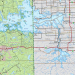 Backroad Mapbooks NEON56 Lake Abitibi - Northeastern Ontario Topo bundle exclusive