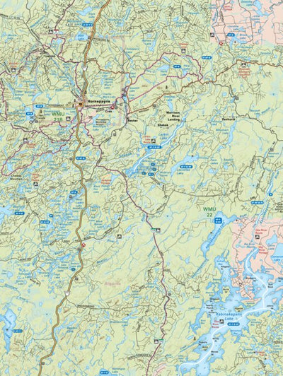 Backroad Mapbooks NEON60 Hornepayne - Northeastern Ontario Topo bundle exclusive
