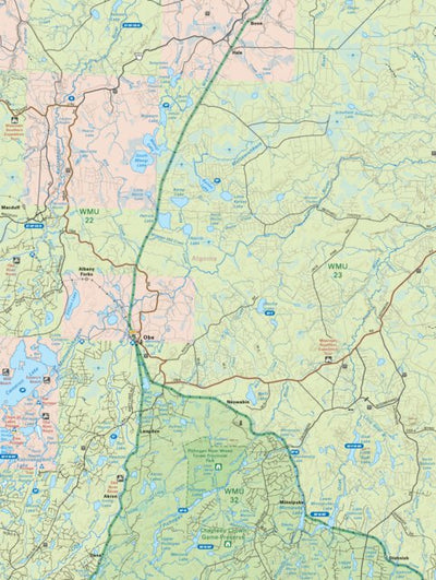 Backroad Mapbooks NEON61 Oba - 6th ed Northeastern Ontario Topo digital map