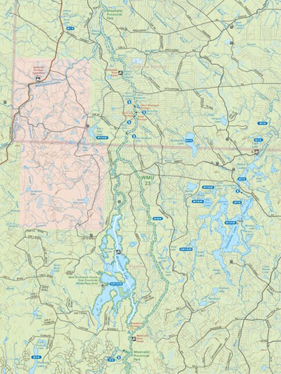 Backroad Mapbooks NEON62 Brunswick Lake - 6th ed Northeastern Ontario Topo digital map