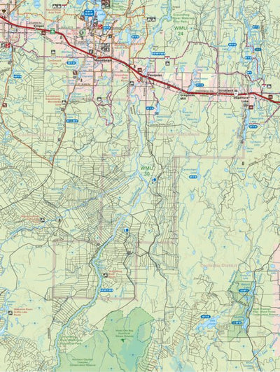 Backroad Mapbooks NEON64 Departure Lake - Northeastern Ontario Topo bundle exclusive