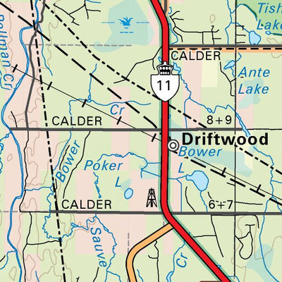 Backroad Mapbooks NEON65 Smooth Rock Falls - 6th ed Northeastern Ontario Topo digital map