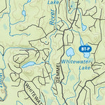 Backroad Mapbooks NEON67 Low Bush River - 6th ed Northeastern Ontario Topo digital map
