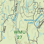 Backroad Mapbooks NEON67 Low Bush River - Northeastern Ontario Topo bundle exclusive