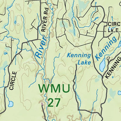 Backroad Mapbooks NEON67 Low Bush River - Northeastern Ontario Topo bundle exclusive