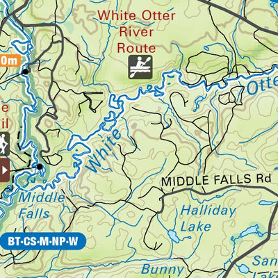 Backroad Mapbooks NEON70 Caramat - 6th ed Northeastern Ontario Topo digital map