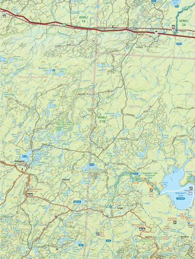 Backroad Mapbooks NEON71 Hillsport - 6th ed Northeastern Ontario Topo digital map