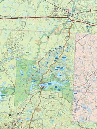 Backroad Mapbooks NEON72 Palmquist - 6th ed Northeastern Ontario Topo digital map