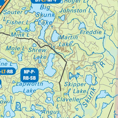 Backroad Mapbooks NEON72 Palmquist - 6th ed Northeastern Ontario Topo digital map