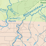 Backroad Mapbooks NEON73 Fushimi Lake - 6th ed Northeastern Ontario Topo digital map