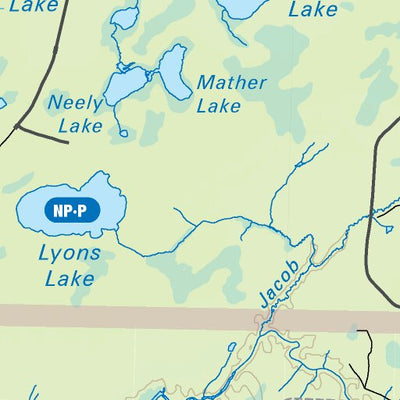 Backroad Mapbooks NEON75 Kapuskasing - 6th ed Northeastern Ontario Topo digital map