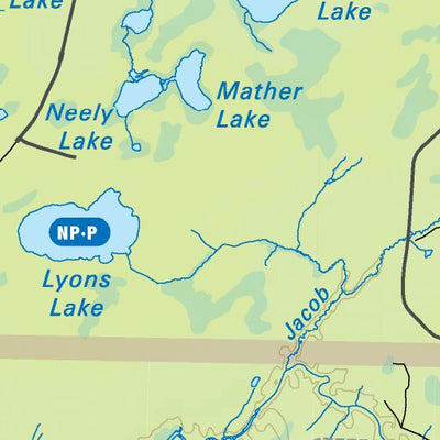 Backroad Mapbooks NEON75 Kapuskasing - Northeastern Ontario Topo bundle exclusive