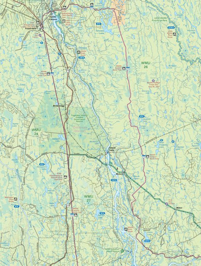 Backroad Mapbooks NEON77 Abitibi Canyon - 6th ed Northeastern Ontario Topo digital map