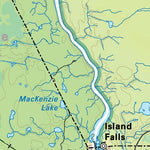 Backroad Mapbooks NEON77 Abitibi Canyon - Northeastern Ontario Topo bundle exclusive