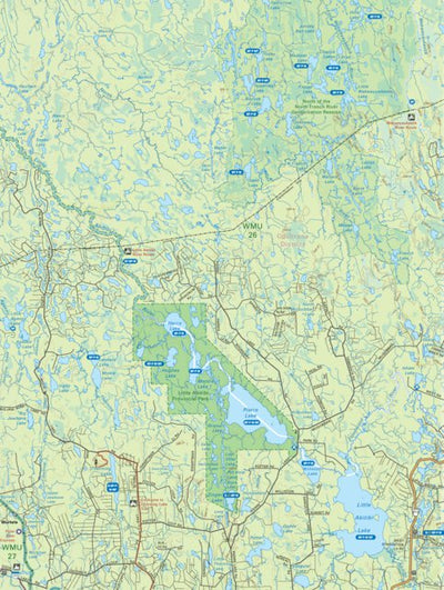 Backroad Mapbooks NEON78 Little Abitibi - 6th ed Northeastern Ontario Topo digital map