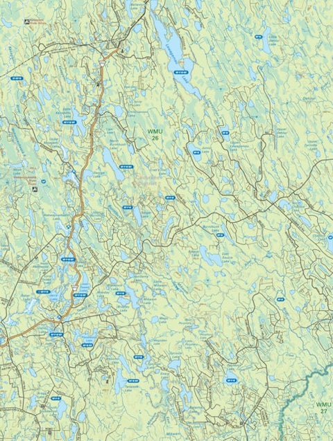 Backroad Mapbooks NEON79 Lawagamu Lake - 6th ed Northeastern Ontario Topo digital map