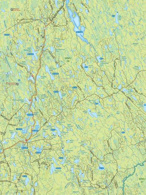 Backroad Mapbooks NEON79 Lawagamu Lake - Northeastern Ontario Topo bundle exclusive