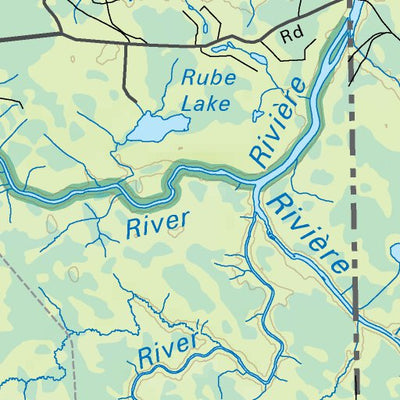 Backroad Mapbooks NEON80 Chabbie Lake - 6th ed Northeastern Ontario Topo digital map
