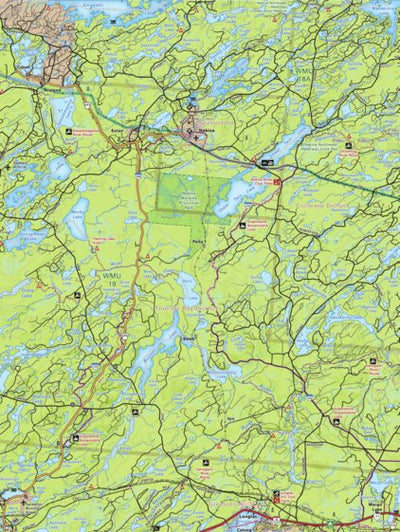 Backroad Mapbooks NEON81 Longlac - Northeastern Ontario Topo bundle exclusive