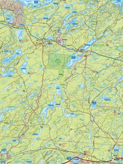 Backroad Mapbooks NEON81 Longlac - Northeastern Ontario Topo bundle exclusive