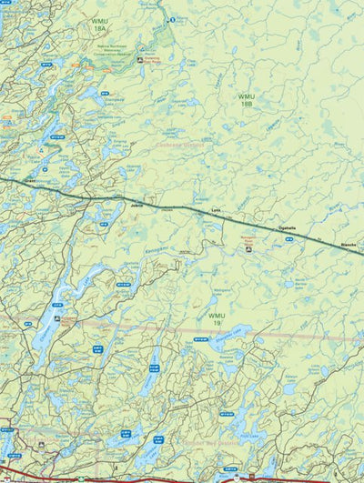 Backroad Mapbooks NEON82 Chipman Lake - 6th ed Northeastern Ontario Topo digital map
