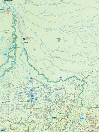 Backroad Mapbooks NEON85 Kabinakagami River - 6th ed Northeastern Ontario Topo digital map