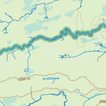 Backroad Mapbooks NEON86 Missinaibi Provincial Park - 6th ed Northeastern Ontario Topo digital map