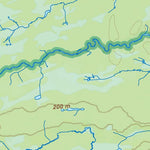 Backroad Mapbooks NEON86 Missinaibi Provincial Park - Northeastern Ontario Topo bundle exclusive