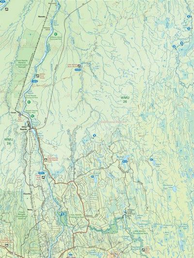 Backroad Mapbooks NEON89 Otter Rapids - 6th ed Northeastern Ontario Topo digital map