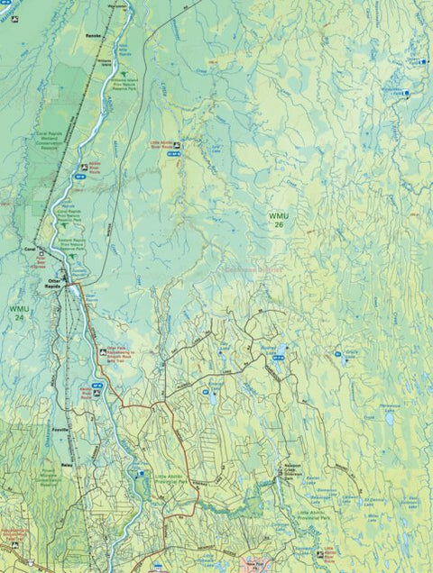 Backroad Mapbooks NEON89 Otter Rapids - Northeastern Ontario Topo bundle exclusive