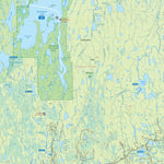 Backroad Mapbooks NEON91 Kesagami Provincial Park - 6th ed Northeastern Ontario Topo digital map