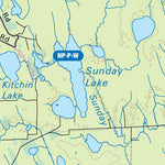 Backroad Mapbooks NEON92 Detour Lakes - 6th ed Northeastern Ontario Topo digital map