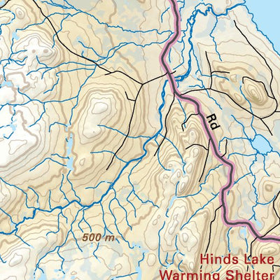 Backroad Mapbooks NLNL32 Buchans Newfoundland and Labrador Topo digital map