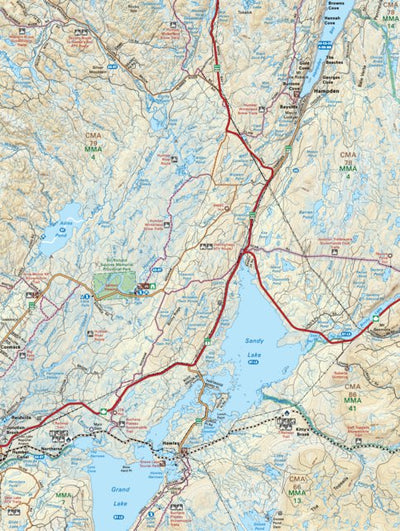 Backroad Mapbooks NLNL41 Howley Newfoundland and Labrador Topo digital map