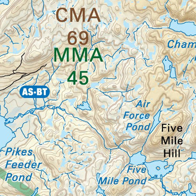 Backroad Mapbooks NLNL56 Hawke's Bay Newfoundland and Labrador Topo digital map