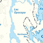 Backroad Mapbooks NLNL64 Labrador City Newfoundland and Labrador Topo digital map