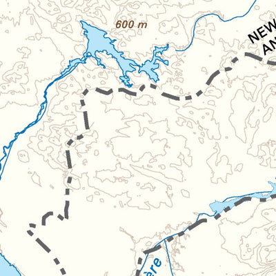 Backroad Mapbooks NLNL65 Churchill Falls Newfoundland and Labrador Topo digital map