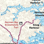 Backroad Mapbooks NLNL68 Mary's Harbour Newfoundland and Labrador Topo digital map
