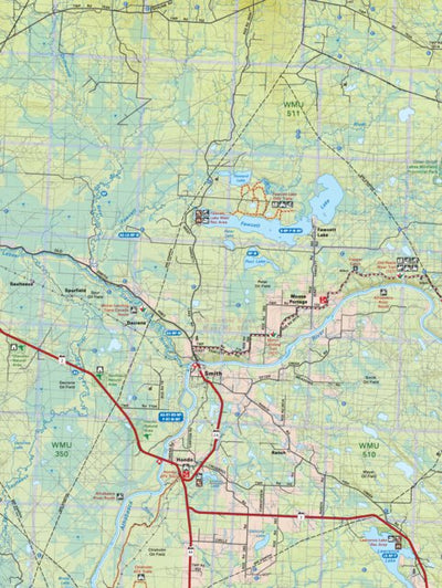 Backroad Mapbooks NOAB23 Smith - Northern Alberta Topo digital map