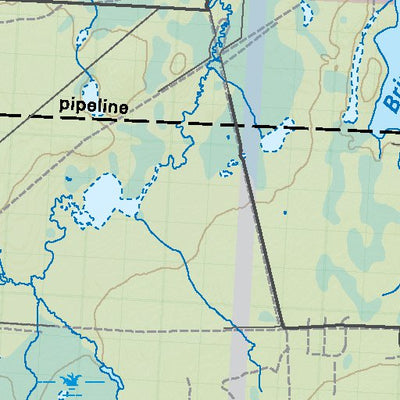 Backroad Mapbooks NOAB36 Marten Beach - Northern Alberta Topo digital map