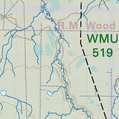 Backroad Mapbooks NOAB54 Horse River - Northern Alberta Topo digital map