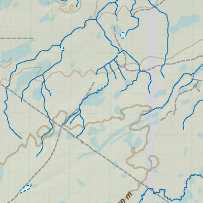 Backroad Mapbooks NOAB54 Horse River - Northern Alberta Topo digital map