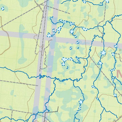 Backroad Mapbooks NOAB60 Manning - Northern Alberta Topo digital map