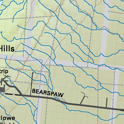 Backroad Mapbooks NOAB93 Meander - Northern Alberta Topo digital map