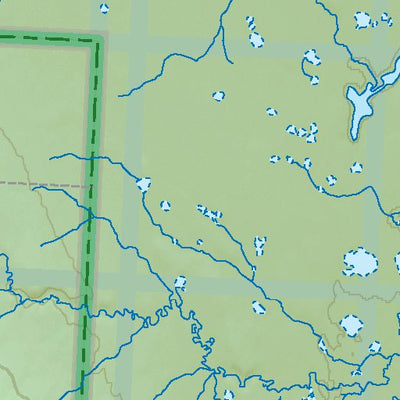 Backroad Mapbooks NOAB95 Buffalo River - Northern Alberta Topo digital map