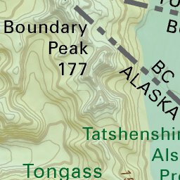 NOBC103 Tatshenshini Alsek Provincial Park - Northern BC - Inset Preview 2